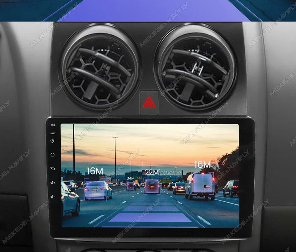 MEKEDE &NAVIFLY Android 14 Wireless Carplay Auto Car Radio for Hyundai Ix45 Santa Fe 2006 - 2012 Multimedia Player GPS FM Stereo