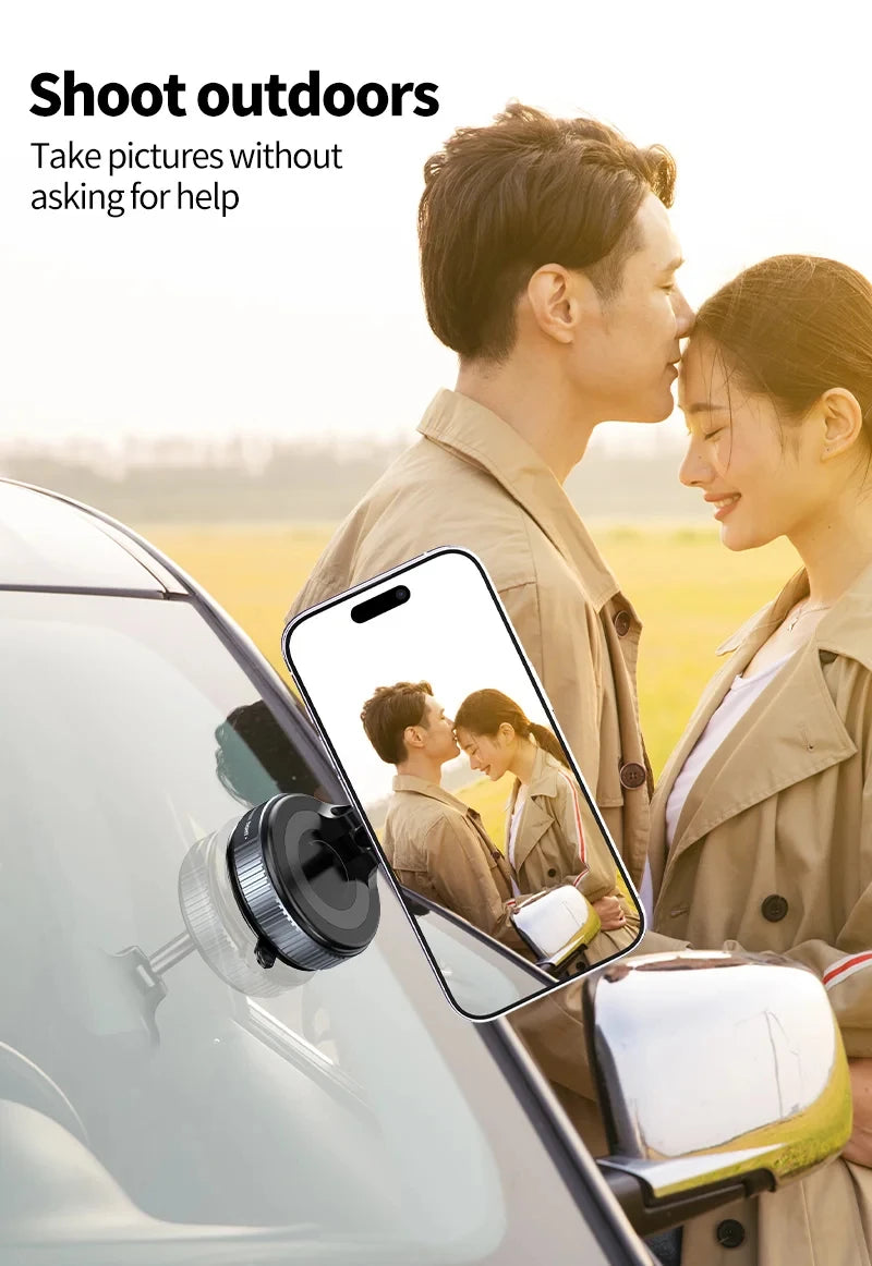 Mobile Phone Magnetic Stand for Desktop; 360° Rotating Magnetic Adsorption Stand; Universal Mobile Phone Holder