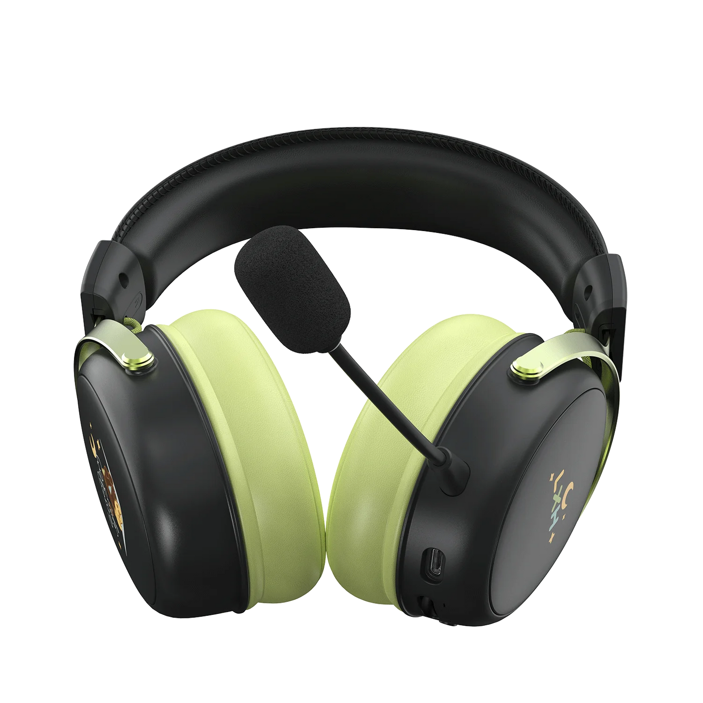 AKKO Verge S9 E-Sports Headset with Mic Quad-Mode Gaming Headphone 7.1 Channel Surround Sound Pro-Tuned FPS Audio 53mm Driver