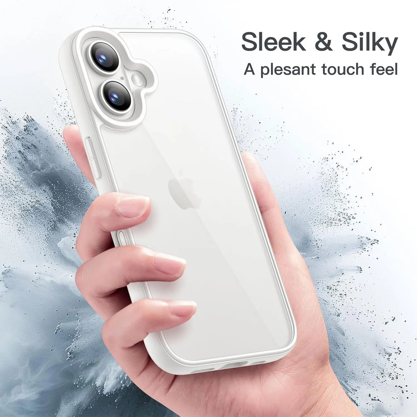 Colour Back Transparent Shockproof Phone Case for iPhone 16 15 14 13 12 11 Pro Max 7 8 Plus XR Xs 12 Mini Silicone Bumper Cover