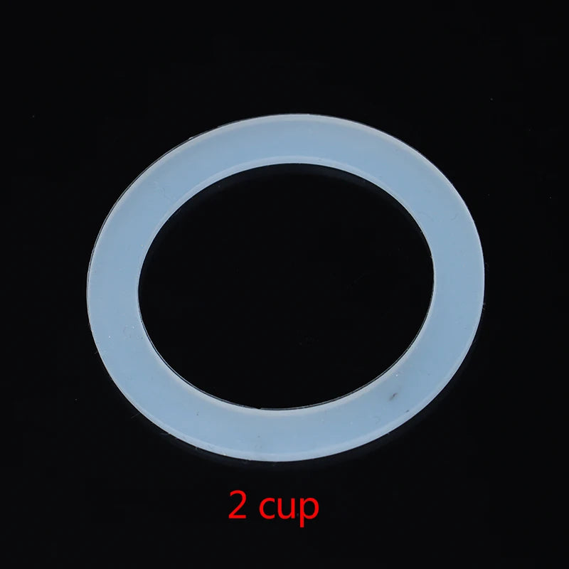 1PC Silicone Seal Ring Flexible Washer Gasket Ring Replacenent For Moka Pot Espresso Kitchen Coffee Makers Accessories Parts HOT
