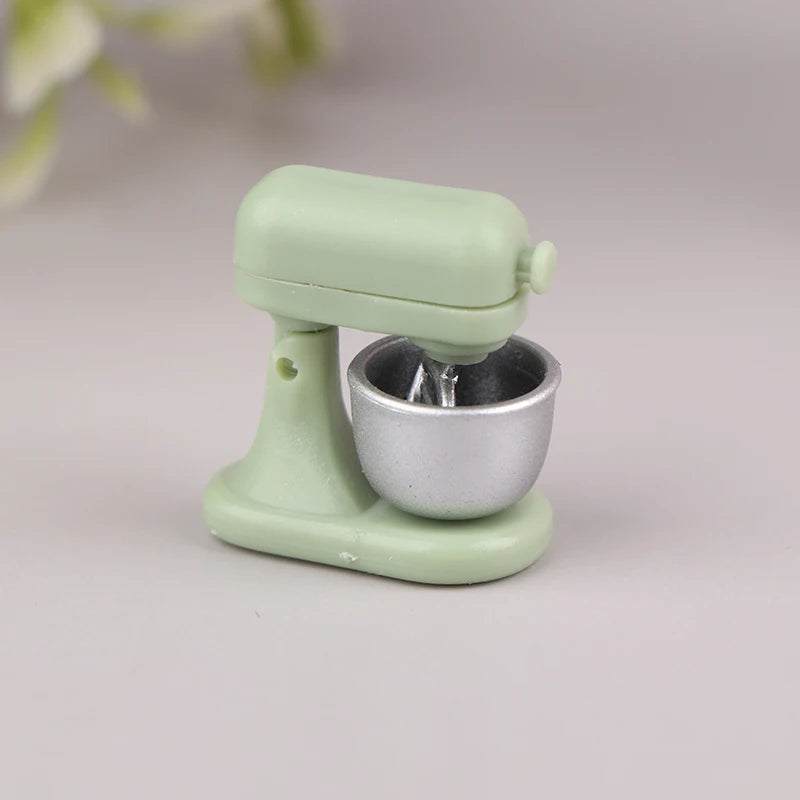 1PC Dollhouse 1/12 Scale Mini Bread Machine With Toast Miniature Dollhouse Kitchen Access Toaster Cute  Home Decoration