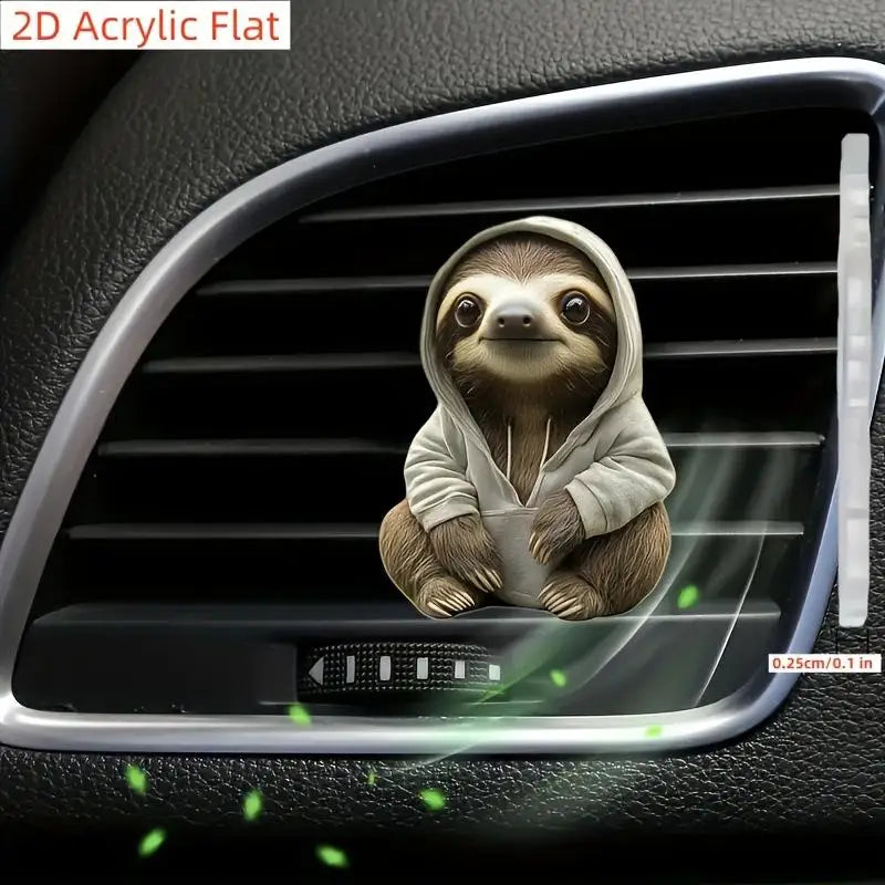 2D Diffuser Vent Outlet Perfume Clips for Aromatherapy, Air Freshener and Car Interior Decoration