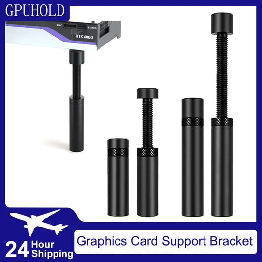 GPUHOLD Graphics Card GPU Holder Magnetic Bracket Video Card Holder Vertical Telescopic Rotating Stand