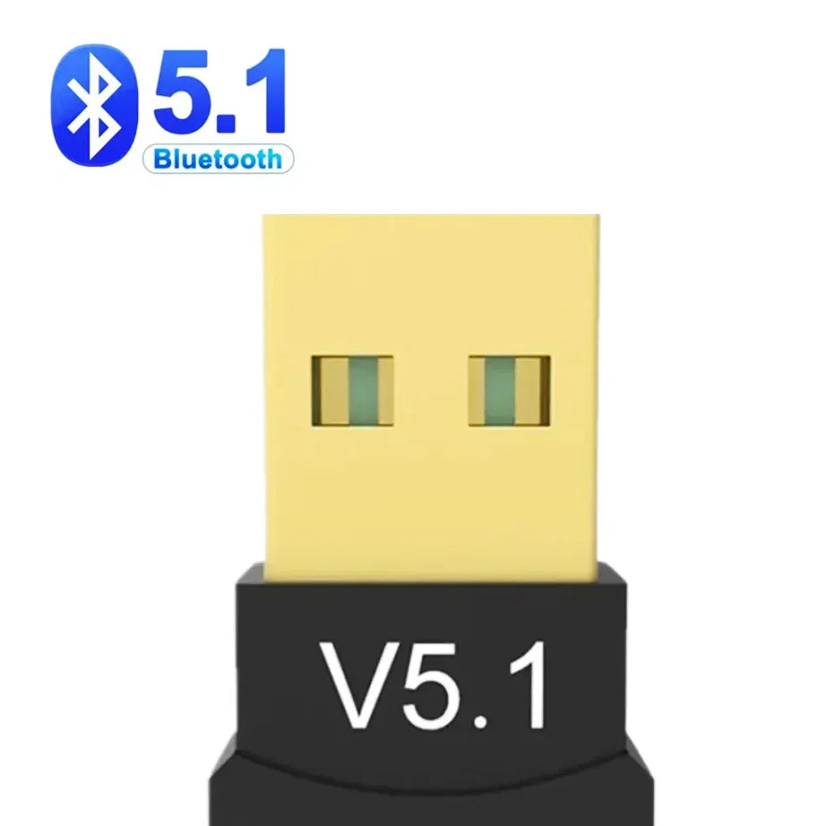 USB Bluetooth 5.3 Adapter for PC Laptop Computer Wireless Dongle Bluetooth Adapter Support Mouse Keyboard Windows 7/8.1/10/11