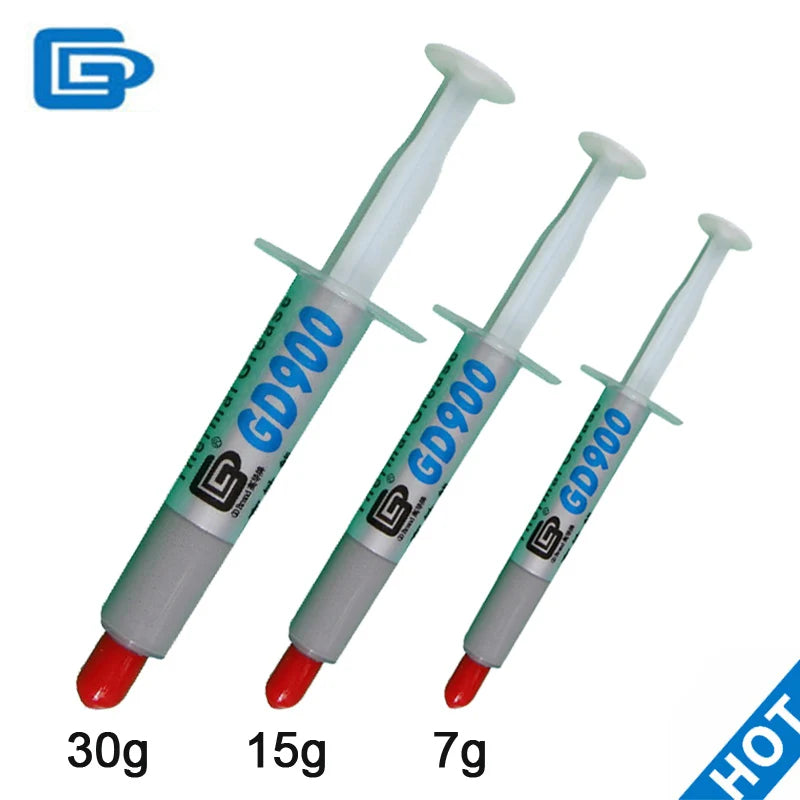 GD-2 7g/15g/30g Thermal Compound Conductive Grease GD900 Silicone Paste Heat Sink Processor CPU GPU Cooler Cooling Fan Plaster