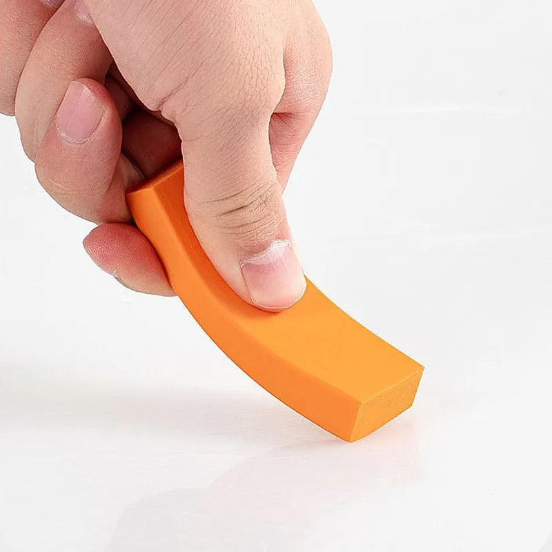 1pcs Limescale Eraser Bathroom Glass Rust Remover Rubber Eraser Household Kitchen Cleaning Tools For Pot Scale Rust Brush