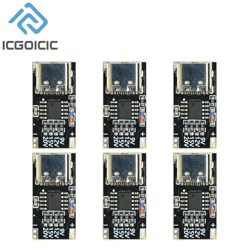 1-20PCS PD/QC/AFC Type-C Decoy Board USB Boost Module PPS/QC4 FCP AFC Type-C Trigger Polling Detector Power Fast Charging