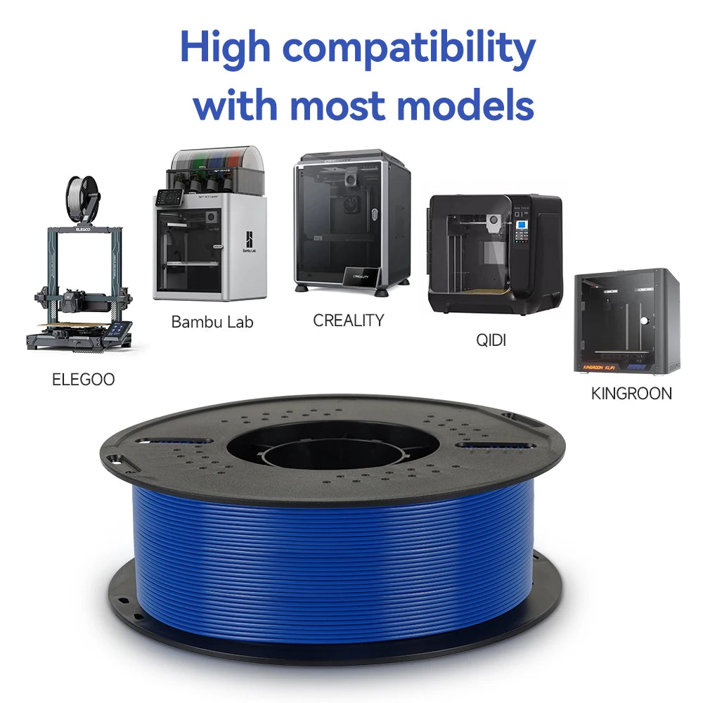 10KG 1.75mm PETG Filament Tangle-Free, High Quality 3D Printing Eco-friendly Plastic Consumables 22LBS, Vacuum Packaging 3D Printing