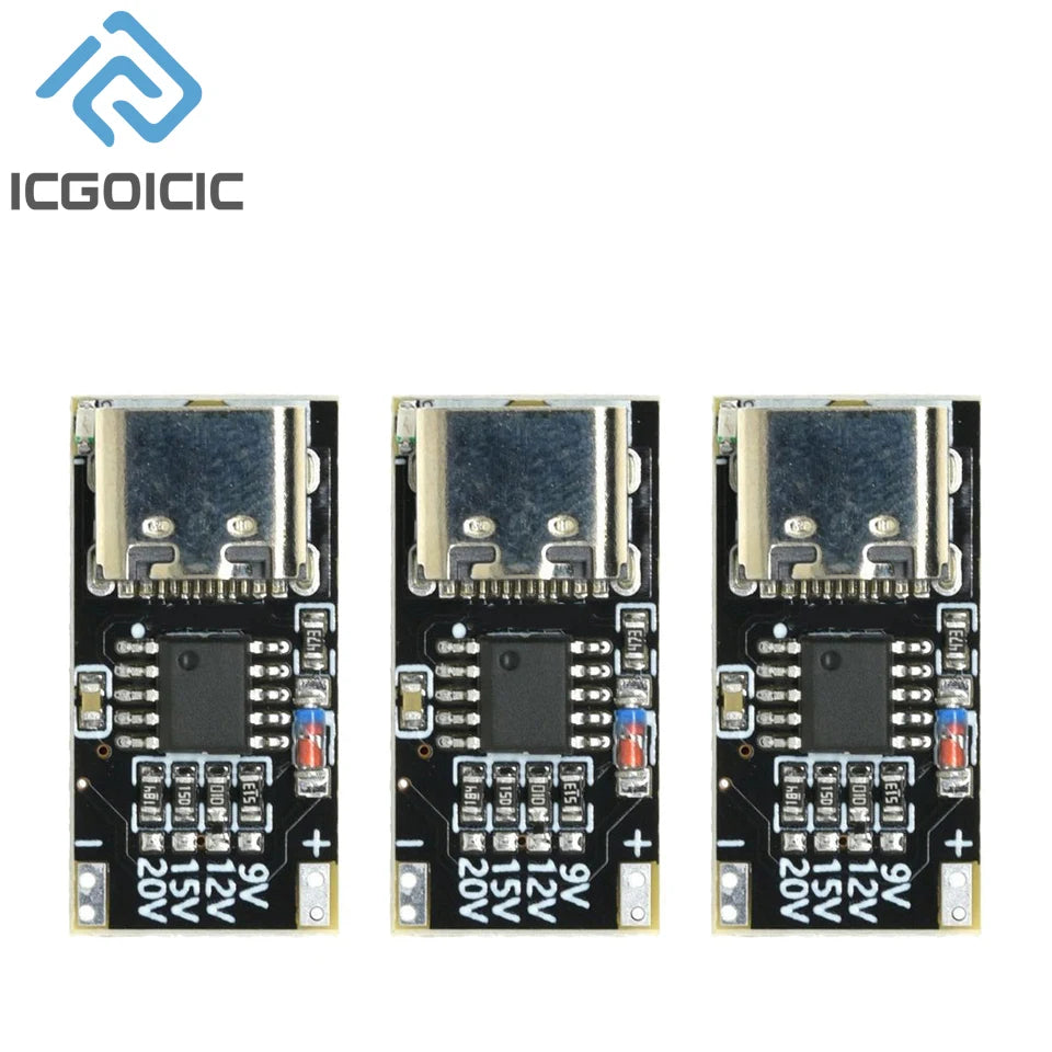 1-20PCS PD/QC/AFC Type-C Decoy Board USB Boost Module PPS/QC4 FCP AFC Type-C Trigger Polling Detector Power Fast Charging