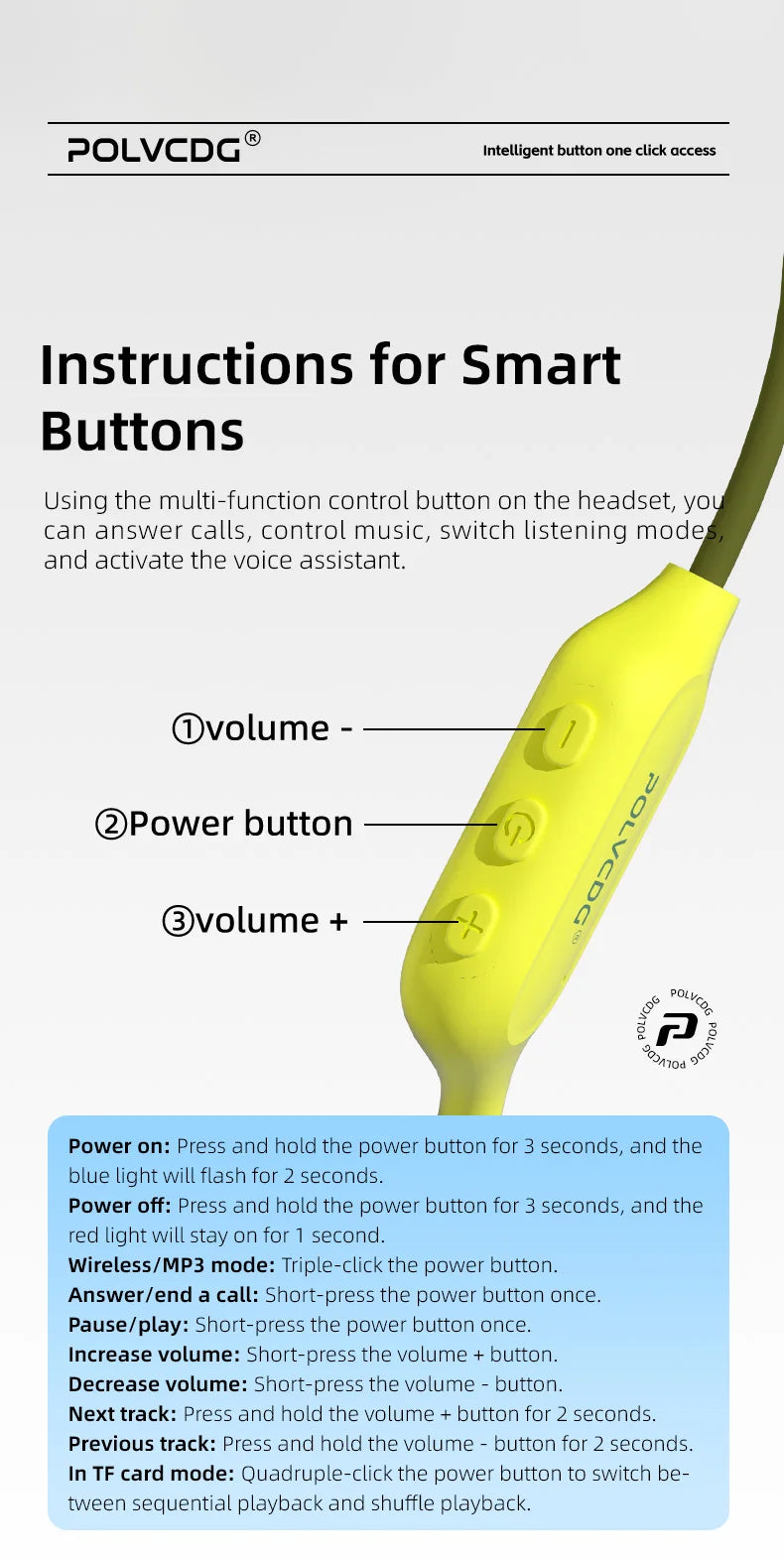 POLVCDG X9 Bone Conduction Earphones 32G IPX8 Waterproof Open Design for Swimming Running Cycling Hanging Earphones