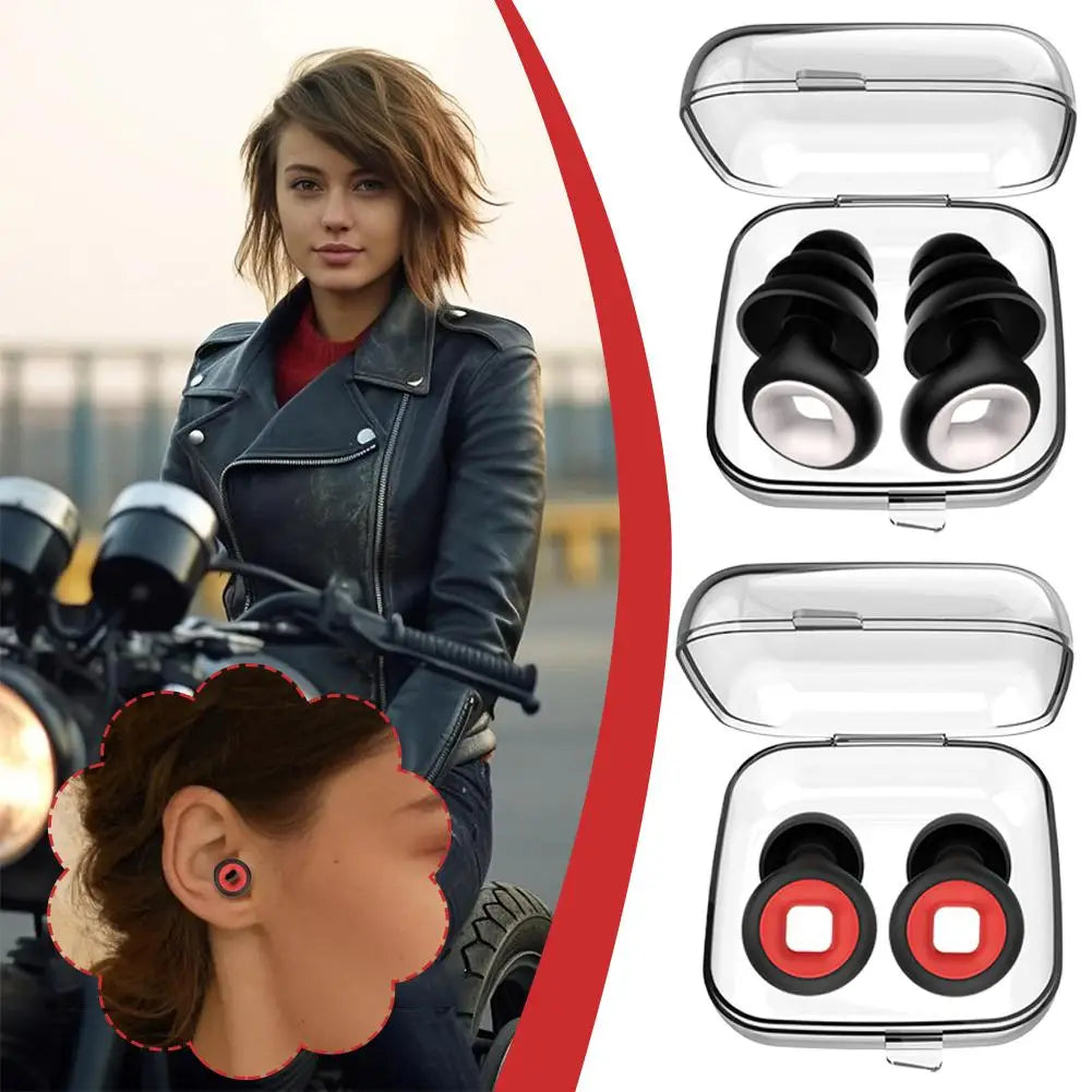 Motorcycle Dual Pickup Sleep Earplugs, Student Study Soundproof And Noise Reducing Earplugs, Industrial Protective Earplugs