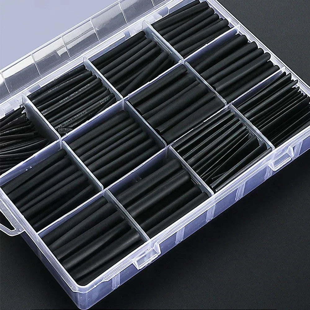 Thermal-Activated Cable Sleeve Shrinkable Wire Protector Kit Insulation Tubes for DlY Proiects Automotive Electronics Repair