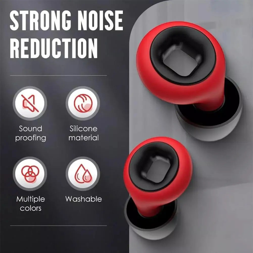 Motorcycle Immersive Dual Pickup Sleep Earplugs With Insulation Noise Reduction And Sound Protective Industrial Earplugs Y0B7