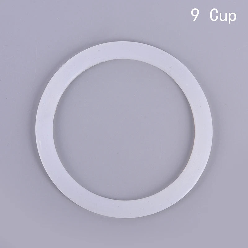 2 Pc Silicone Seal Ring Flexible Washer Gasket Ring Kitchen Coffee Parts Makers Accessories