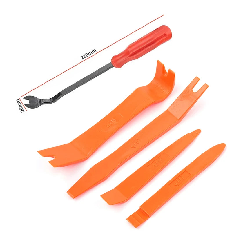 Portable Auto Panel Audio Interior Disassembly Tool Four Piece Set Refit Kits Nail Puller Bar Pry  For Various Vehicle Models