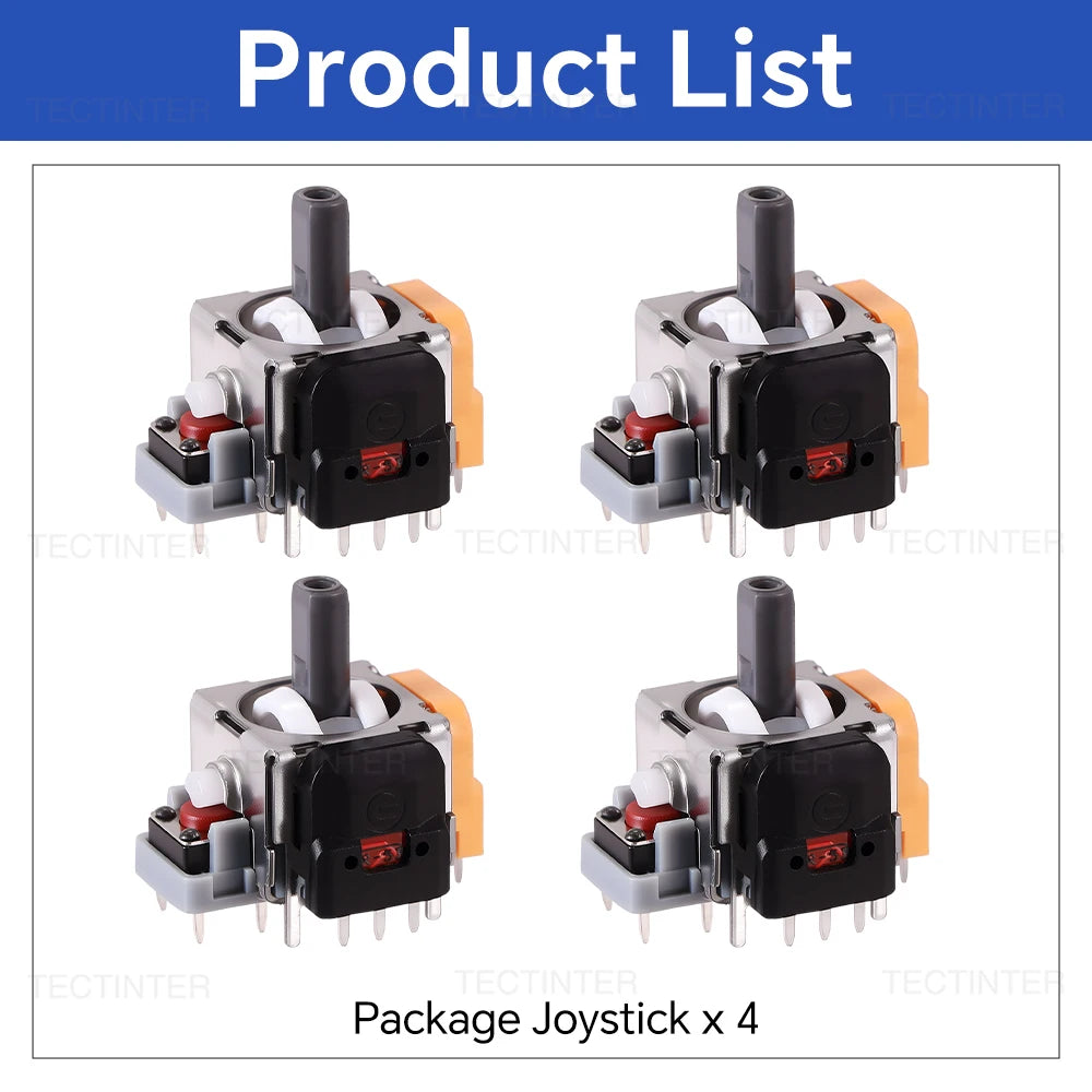 3D Analog Hall Effect Joystick For PS5/4/Slim/Pro Controller Gamepad Thumb Stick Replacement Repair Parts For PS4 Accessories