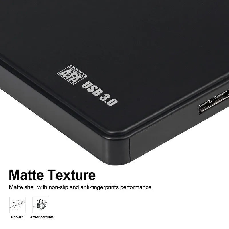 2.5" SATA to USB3.0 HDD Enclosure Mobile Hard Drive Cases for SSD External Storage HDD Box With USB3.0 Cable ABS for PC Laptop