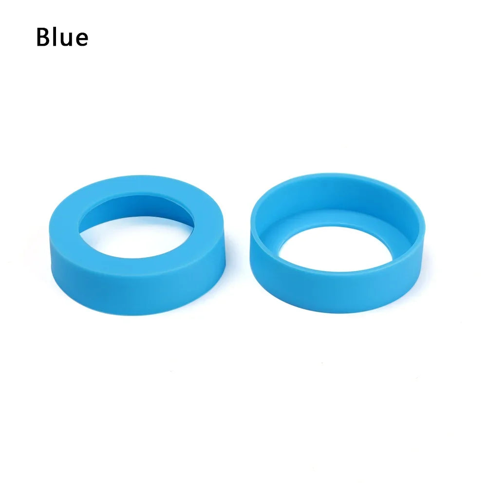 Silicone Thermos Cup Coasters Non-Slip Durable Table Mats Round Insulation Cup Mat Anti-fall Water Drink Bottle Pad Kitchen tool