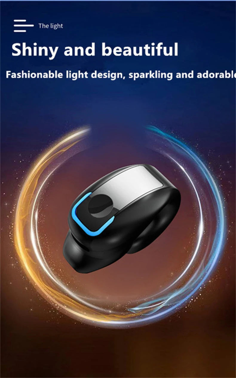 Earphone Clip Wireless Bluetooth Headphone Bone Conduction Headset High Quality TWS Auriculares Sport Noise Canceling With Mic
