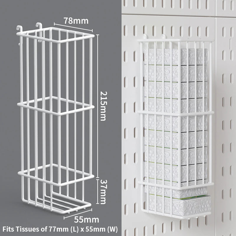 The Ultimate Modular Desk System | Plastic Pegboard Organizer Lets You Combine Hooks, Bins, Shelves & Baskets Freely