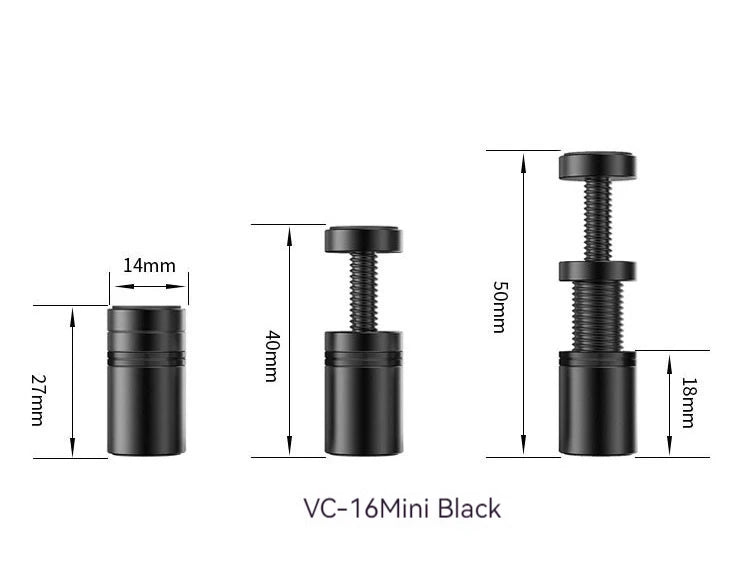 TEUCER VC-16 Graphics Card GPU Holder Vertical Telescopic Rotating Stand Magnetic Bracket Video Card Holder