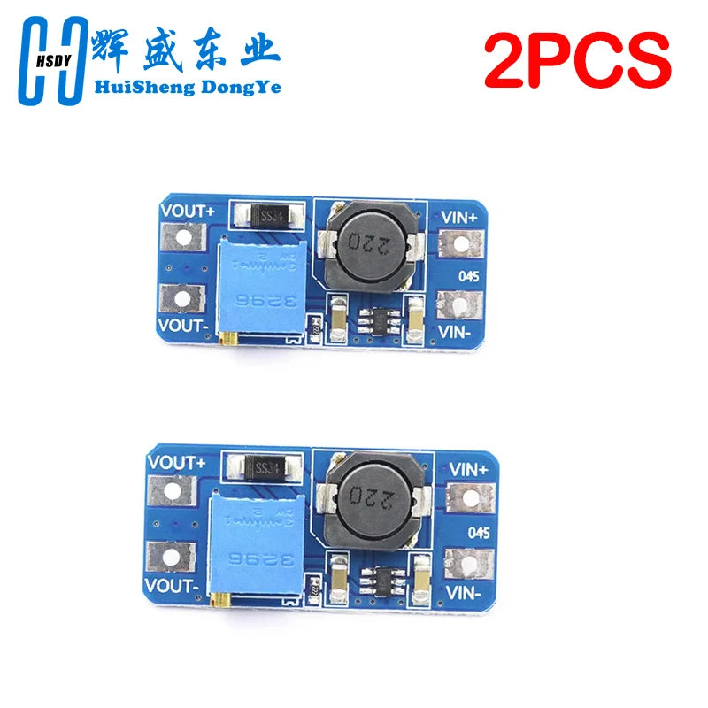 1-10PCS MT3608 Boost Module DC-DC Step Up Converter Booster Power Supply Module Board 2A Max 2V-24V To 5/9/12/28V for Arduino