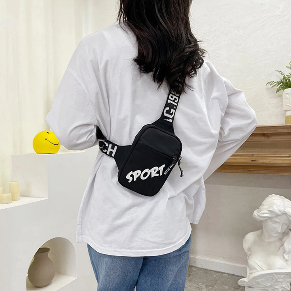 Man's Messenger Bag Men's Shoulder Bag INS Trend Small Backpack Mobile Phone Square Bag Crossbody Bags Organizer Bag
