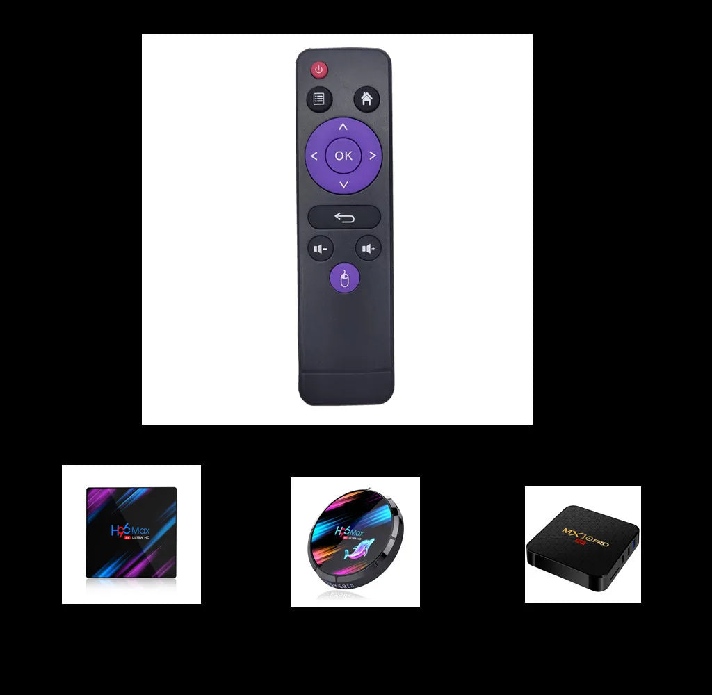 H96 Max Series Universal Remote Control H96 RK3318 Android TV Box Learning Infrared Remote Control for H96max v11 G96 max