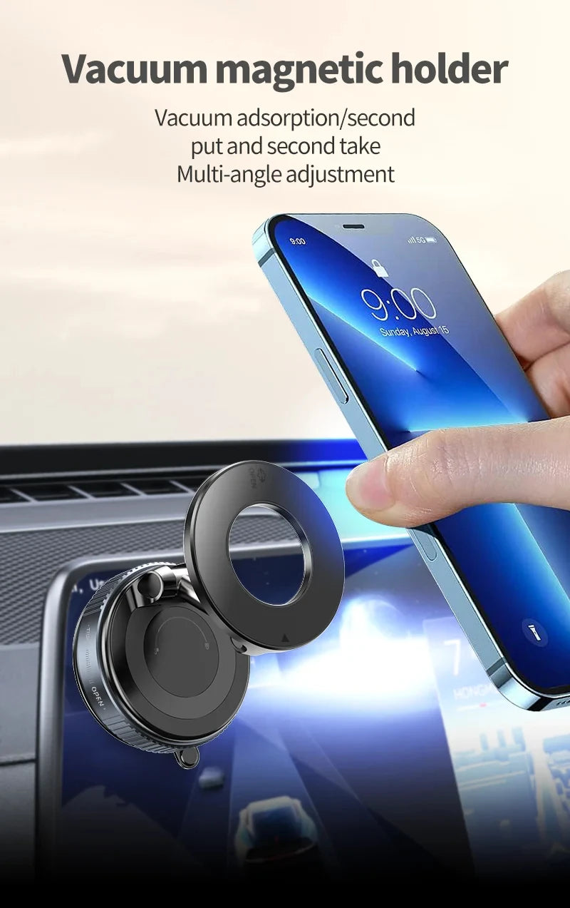 Mobile Phone Magnetic Stand for Desktop; 360° Rotating Magnetic Adsorption Stand; Universal Mobile Phone Holder