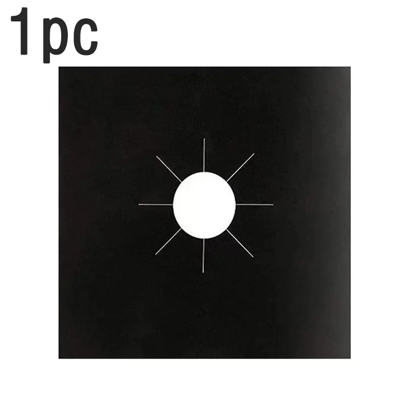 Commercial Restaurant Stove Top Heat Resistant Mat, Heavy Duty. 28x27cm, Teflon, for Professional Kitchen