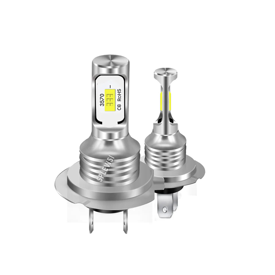 H1 H7 LED Headlight High Low Lamp -NO additional adapter/retainer required For Citroen C4 Grand Picasso 2007 2008 2009 2010-2013