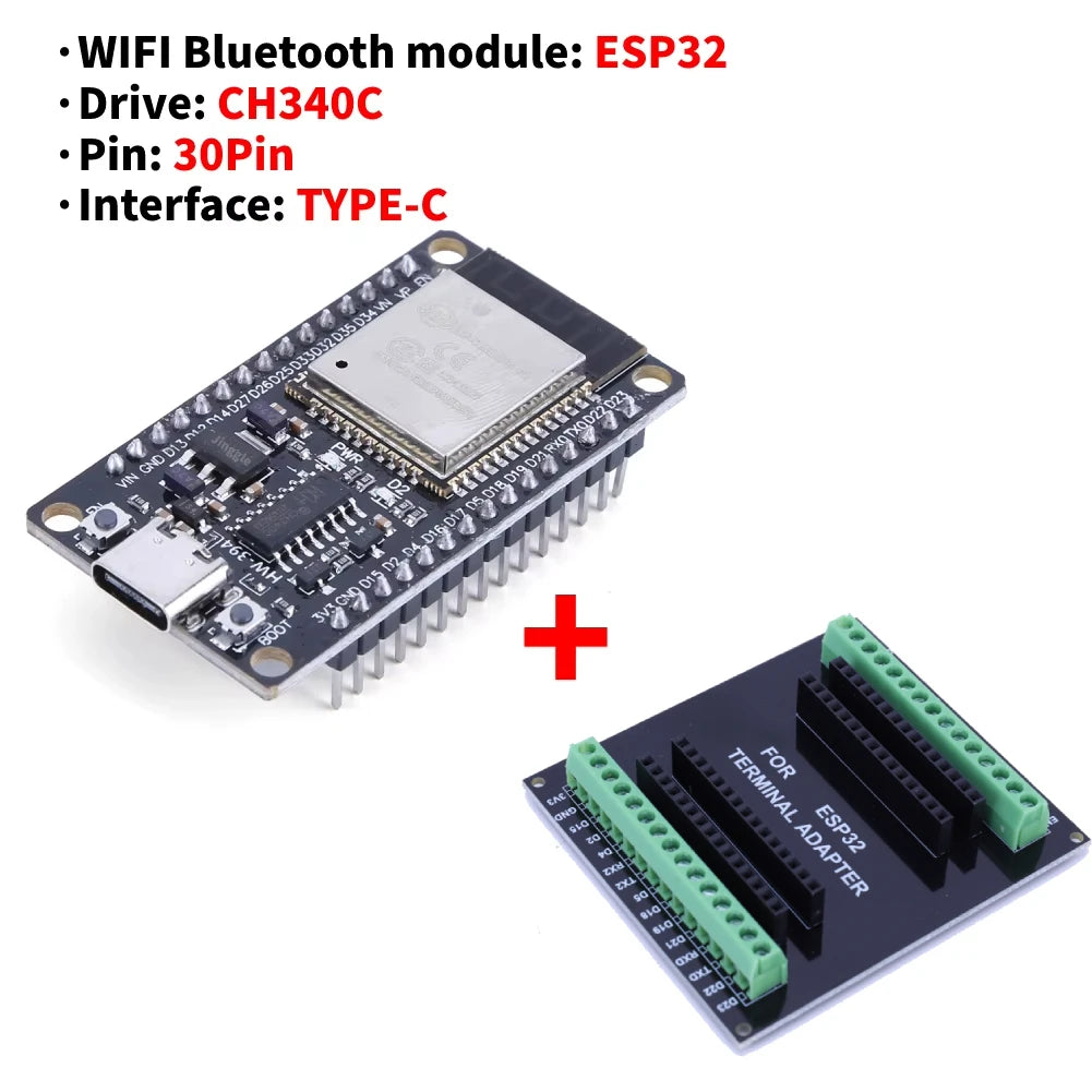 ESP32 32D Development Board / Module Wireless WiFi Bluetooth module Ultra-Low Power Consumption Dual Core 30Pin Smart Home