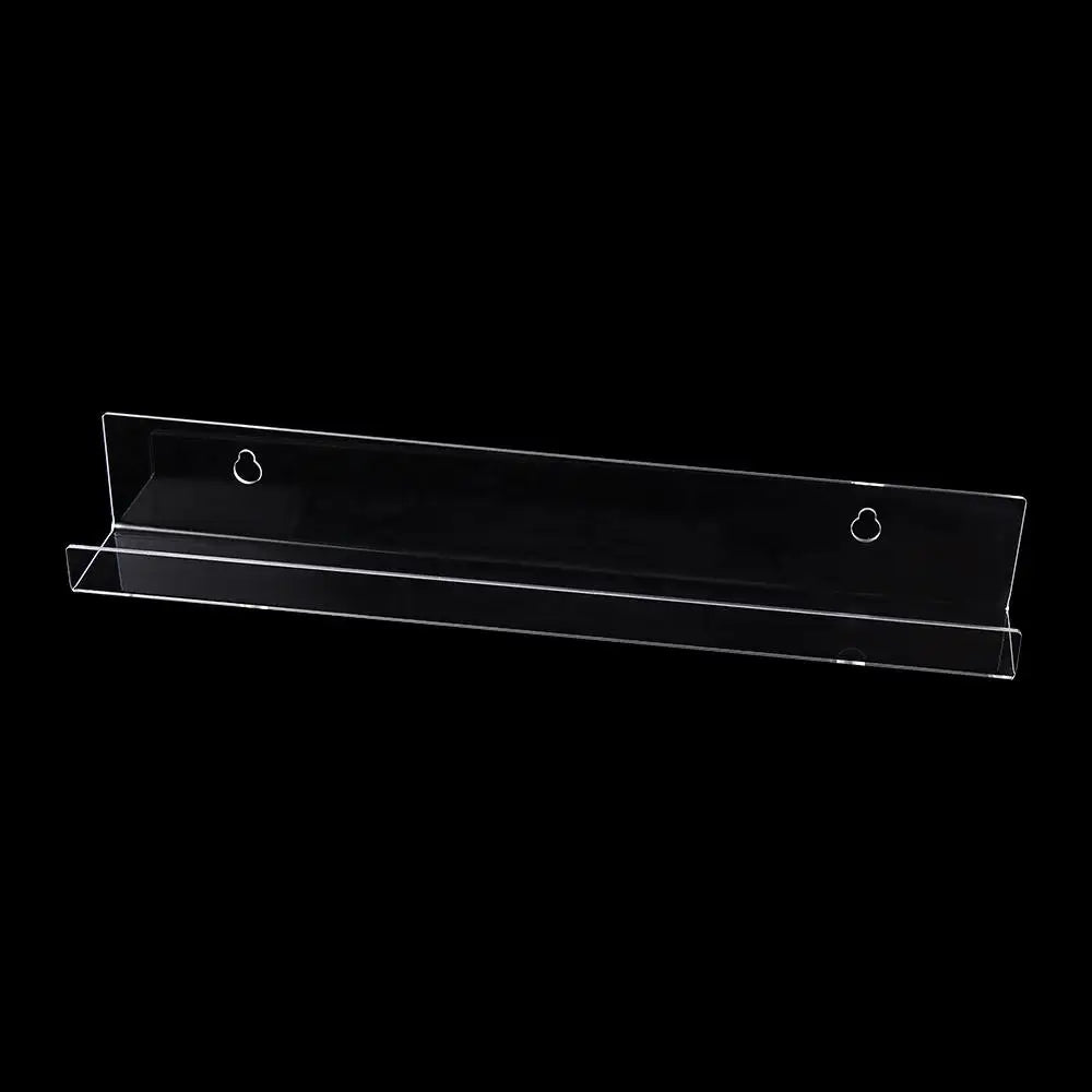 4"/12"/15" Vinyl Record Shelf Wall Mount Clear Lightweight Floating Shelves for Books Wall Decor Acrylic Magazine Rack Picture