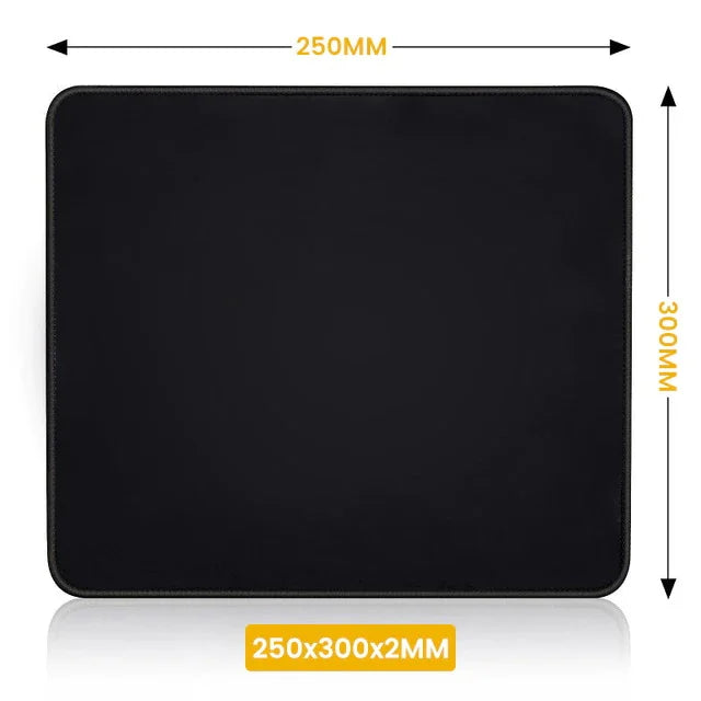 Xxl Mouse Pad Gaming Computer Mousepad Gamer Desk Mat Black Big Office Carpet Mause Pads PC Accessories Keyboard Pads Play Mats