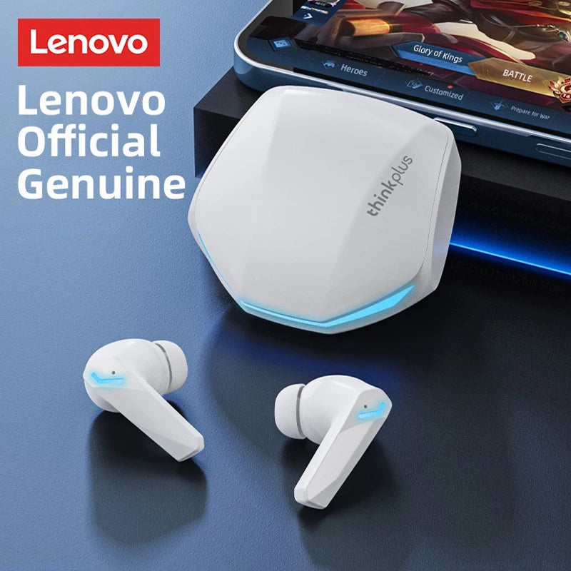 Choice Lenovo GM2 Pro Earphone Bluetooth 5.4 Headphones with Mic 9D Stereo Pro 6 Earbuds Dual Modes Music Game Wireless Headset