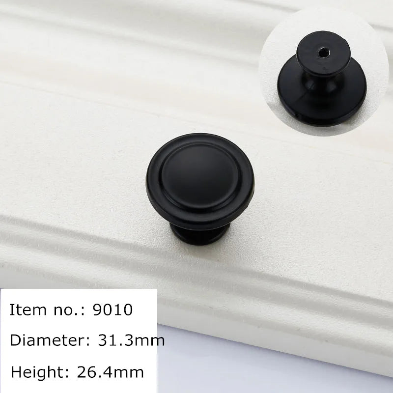 Modern  Matt Black Stainless Steel Kitchen Door Cabinet T Bar Handle Pull Knob 2" ~ 12'' Hardware Drawer Kitchen Handles