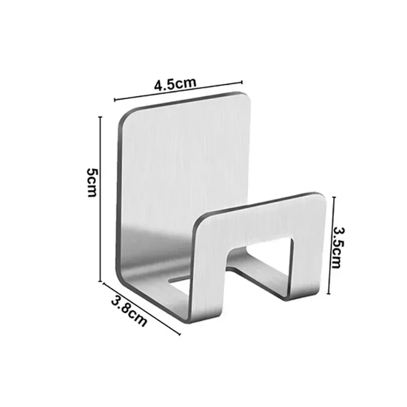 Stainless Steel Sink Tray Drainer Rack Kitchen Sink Sponge Holders Self Adhesive Hook Storage Holder Kitchen Wire Rag Organizer