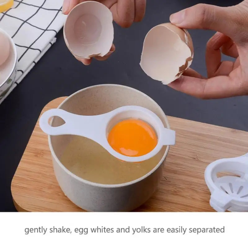 Kitchen Egg White DIY Separator Holder Sieve Funny Divider Stonego Kitchen Tool Baking Accessories