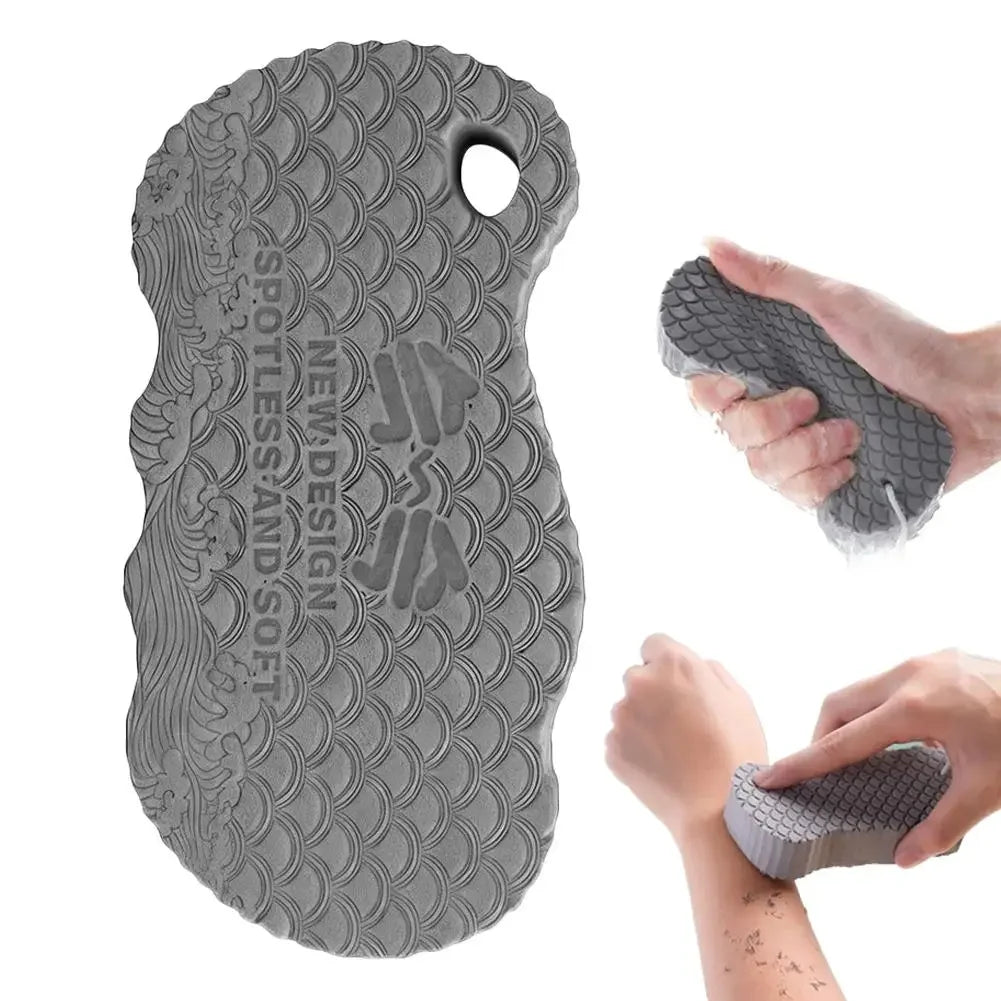 3D Magic Children Bath Sponge Body Exfoliating Dead Skin Sponge Massager Cleaning Shower Brushes Peeling Sponge Artifact