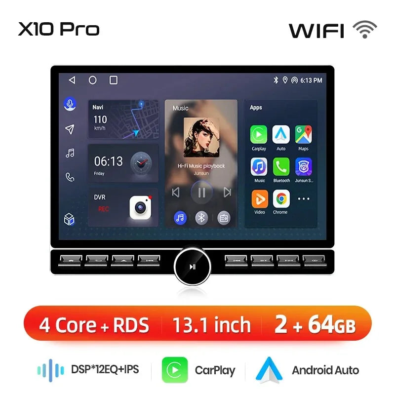 Junsun 13.1 "Car Radio For Seat Leon MK3 2012 2013-2020 Wireless Carplay Car Car Radio Multimedia GPS Stereo 8 core 4G DSP