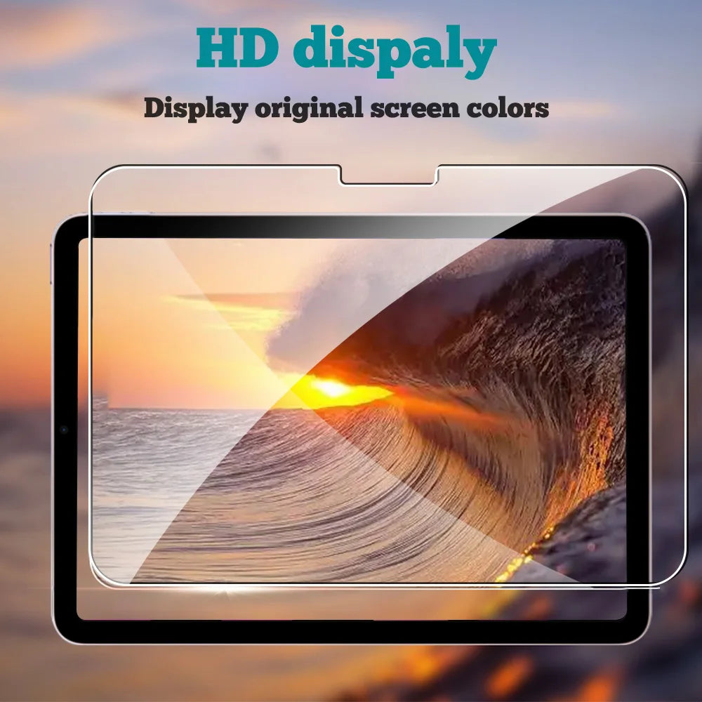 2Pcs Tempered Glass Screen Protector For ipad Pro Air 13 11 2024 M4 M2 Air 5 4 Pro 12.9 11 M3 M5 2025 2026 Film