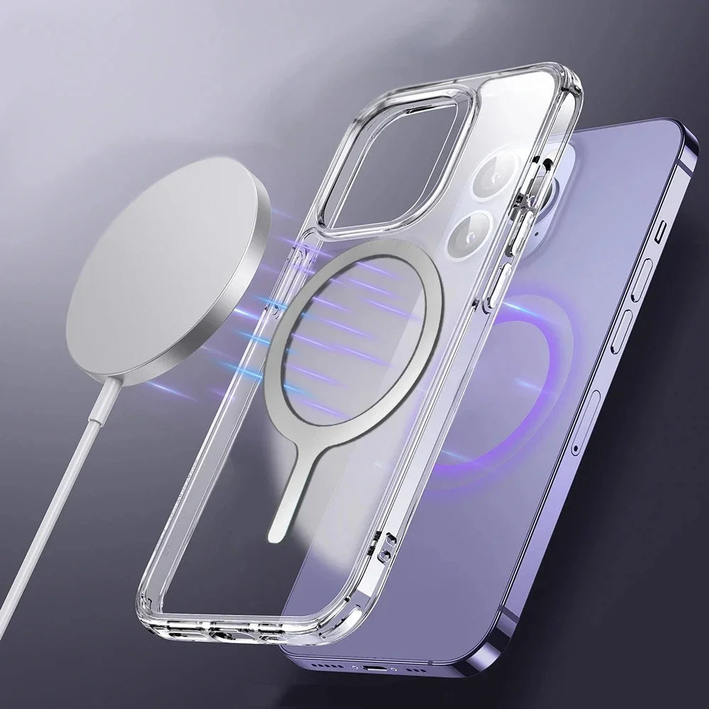 Universal Magnet Sticker Magnetic Adapter Ring Suitable for Magsafe IPhone Wireless Charging Cellphone Round Metal Plate Ring