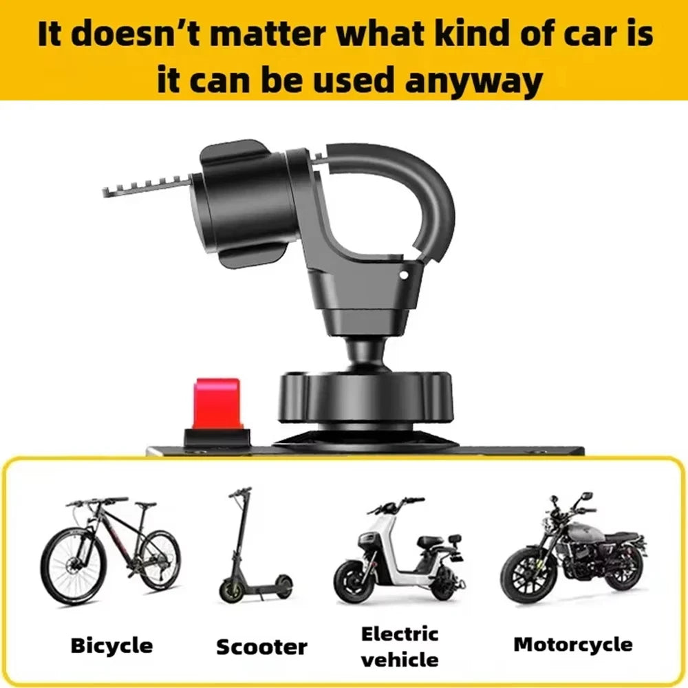 Motorcycle, Mountain Bike, Road Bike, Stable and Adjustable 360° Rotatable Universal Mobile Phone Stand Soporte Para Celular
