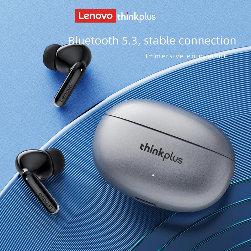 Lenovo Thinkplus XT88 in Ear Bluetooth Earphones with Dual Microphones, Stereo Noise Reduction, Bass HIFI Touch Earbuds