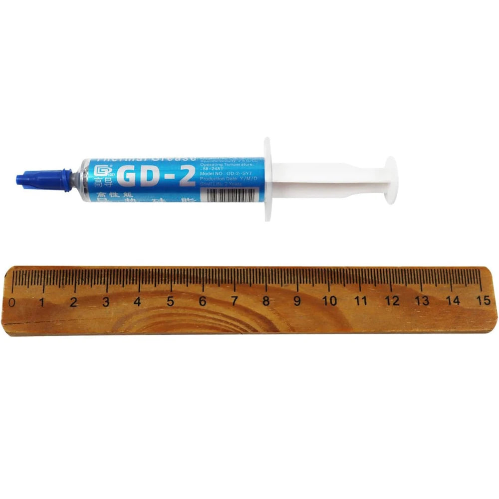 GD-2 7g/15g/30g Thermal Compound Conductive Grease GD900 Silicone Paste Heat Sink Processor CPU GPU Cooler Cooling Fan Plaster