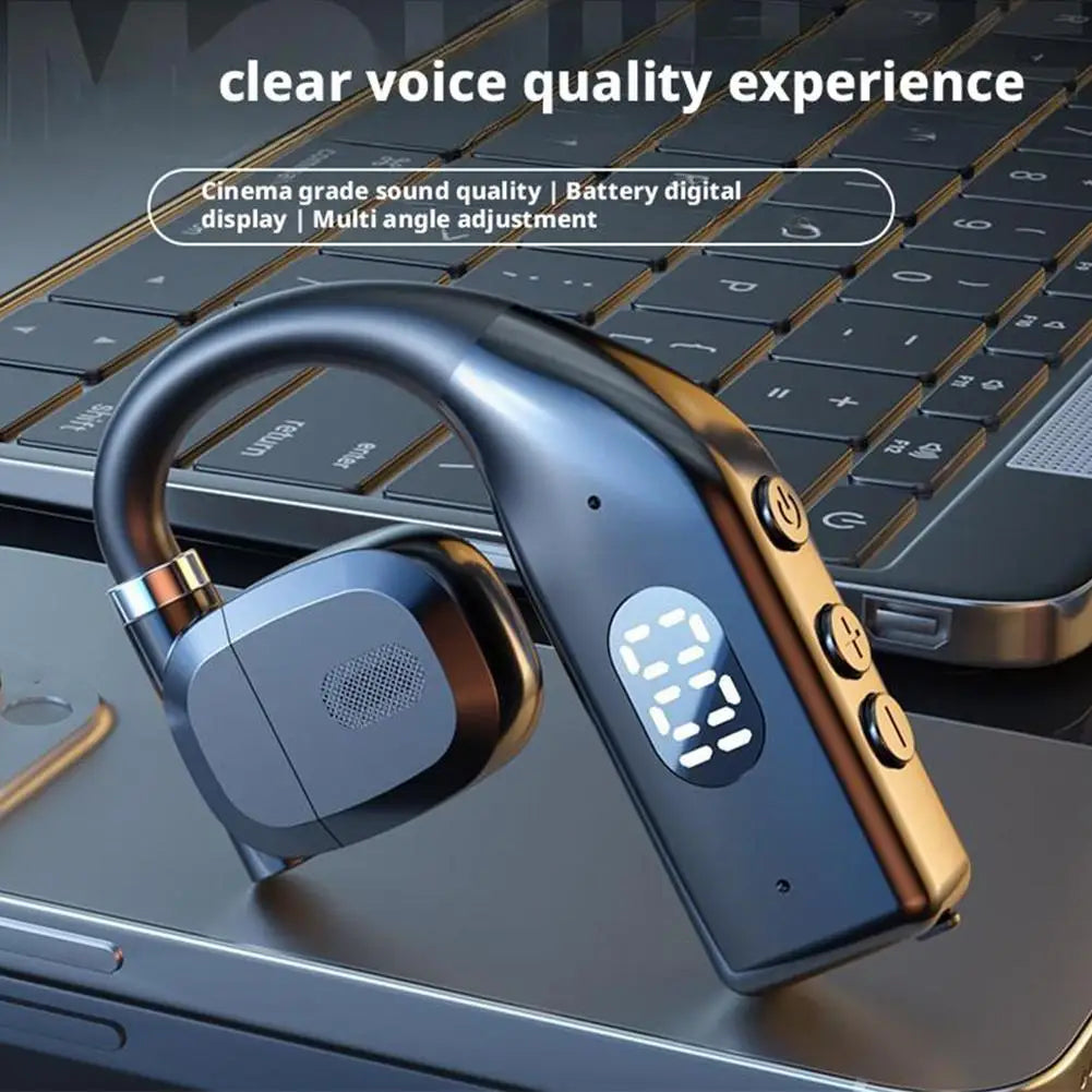1-2 Ohrhörer Drahtlose Bluetooth 5.4 Kopfhörer Gaming Sports Headset HiFi Stereo Geräuschreduzierung Übertragen Ohrhörer mit Mik