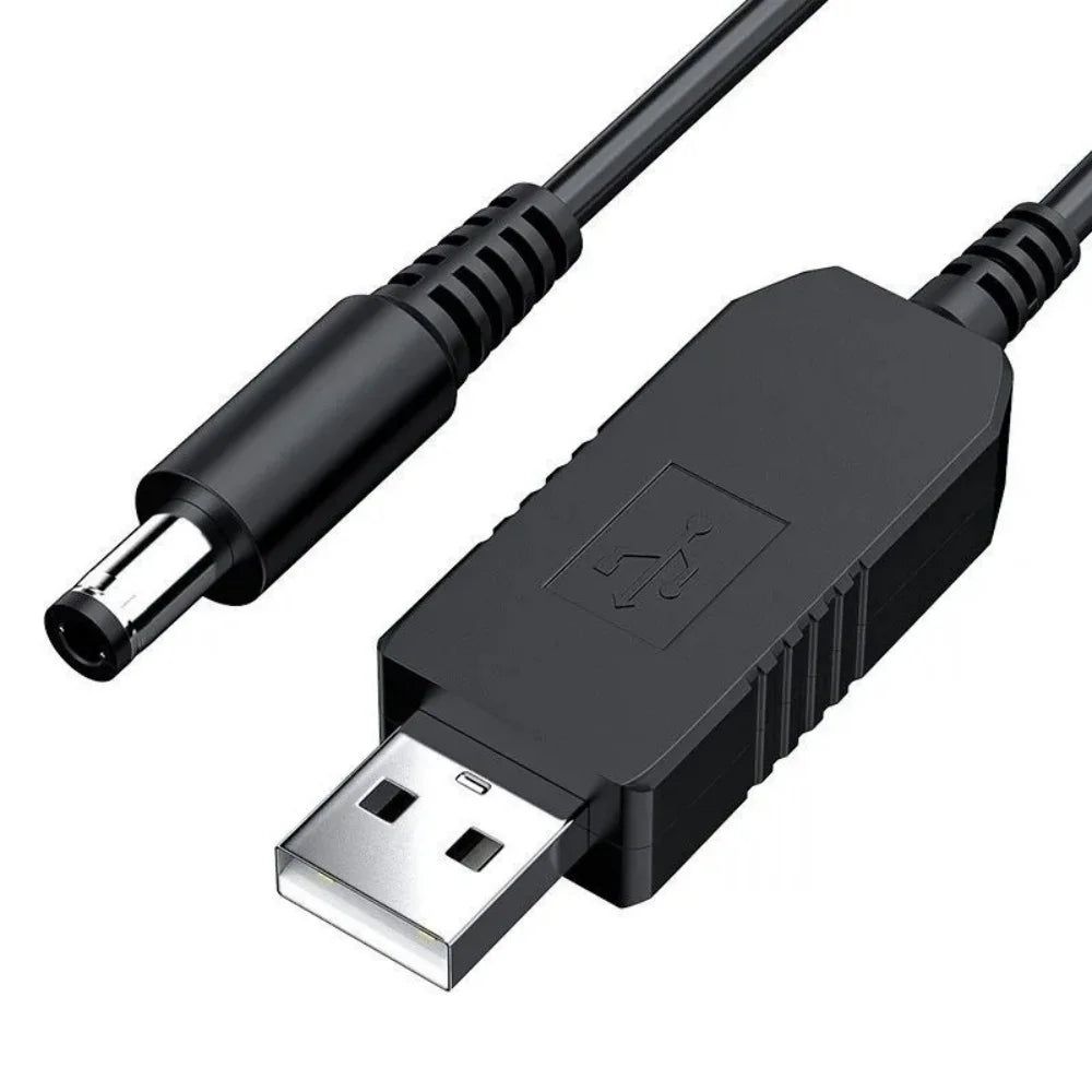 USB power boost line DC 5V to DC 9V / 12V Step UP Module USB Converter Adapter Cable 2.1x5.5mm Plug