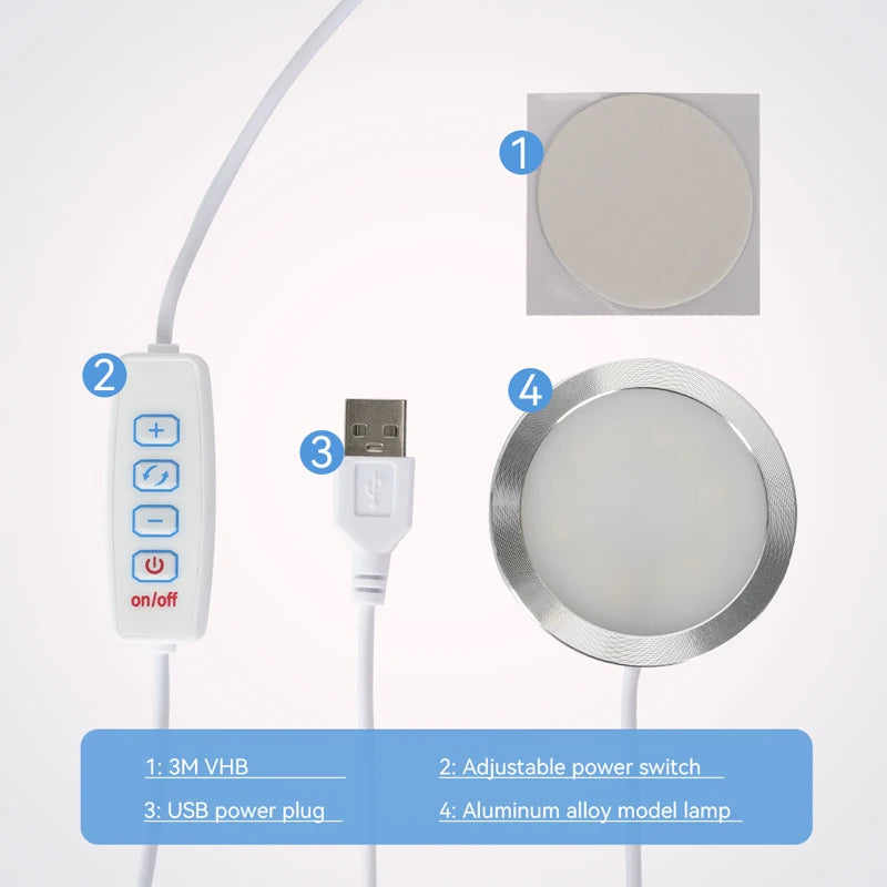 For Bambu Lab Led Lamp Kit 001 Maker Supply Bambulab Light Kit Led Light Parts Diy Model Without 3d Printing Parts