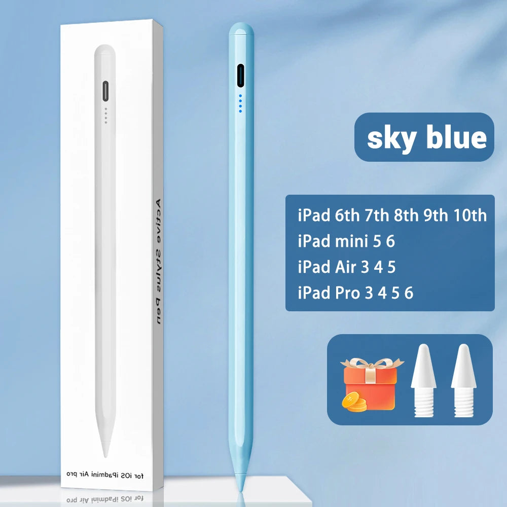 For Apple Pencil Palm Rejection For Apple Pencil 2 1 Stylus Pen iPad 2022 2021 2020 2019 Pro 11 12.9 Air 4 5 7 8 9 10th mini 5 6